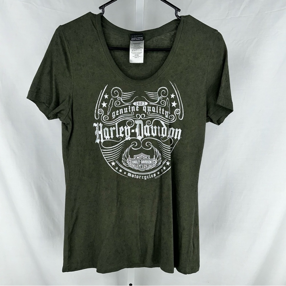 Harley Davidson Women’s Boswells Honky Tonk Nashville T Shirt Size S